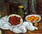 Paul Cezanne Cherries and Peaches France oil painting reproduction